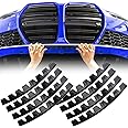 AUTOXBERT Front Bumper Scrape Guard, 8 PCS Car Anti-Skid Kit, Chassis Anti-Scratch DIY Protector for Cars with Pre-Attach