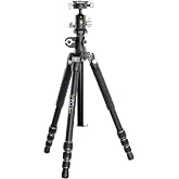 Vanguard VEO3T+264AB Travel Tripod with Ball Head and Multi-Angle Center Column for Overhead Shots