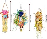 Heyu-Lotus 5 Pack Bird Shredding Toys for Small Parrots and Budgies view 5