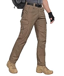 Zoofly Mens Cargo Work Pants Ripstop with Pockets