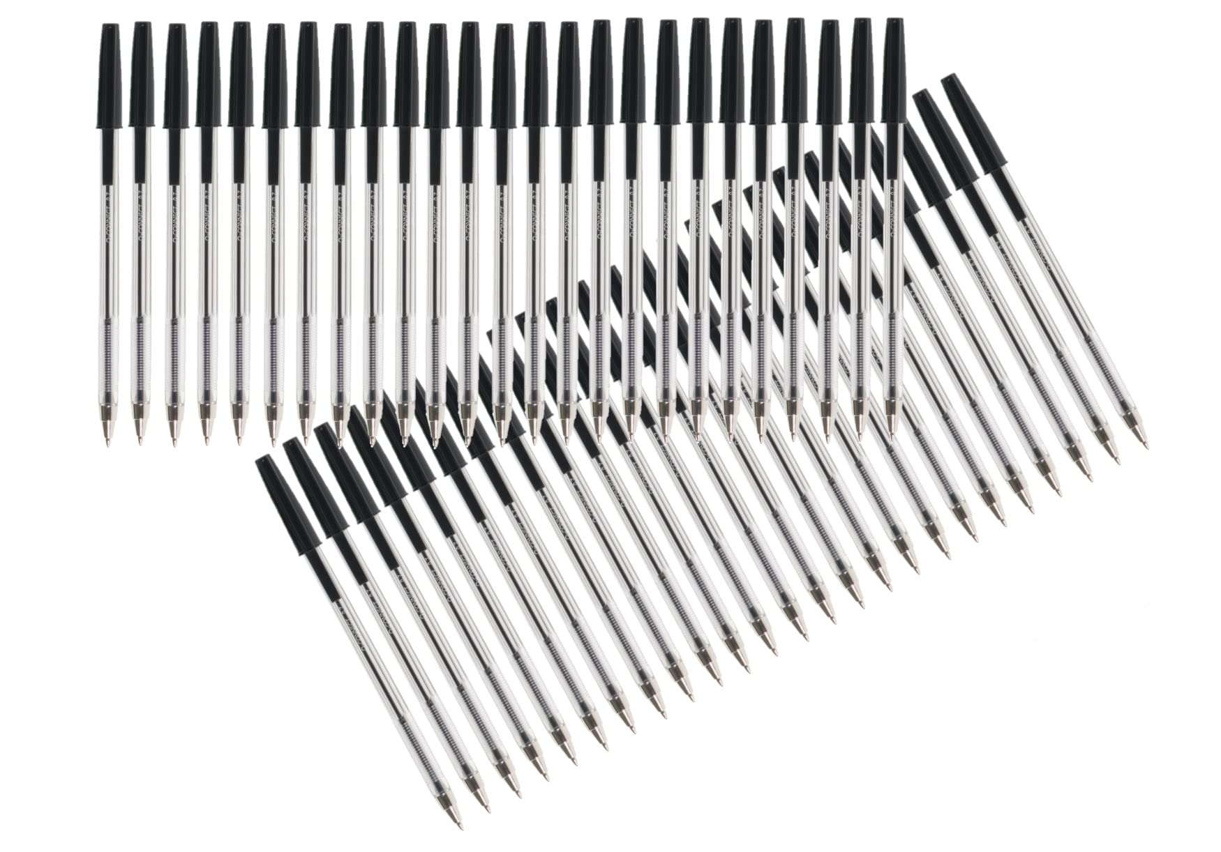 Q-Connect Ballpoint Pen Medium Black (Pack of 50) KF26040