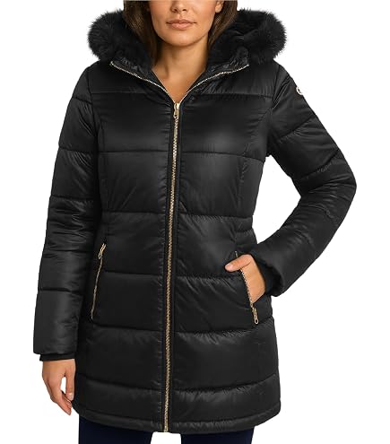 Amazon.com: Jessica Simpson Womens Reversible Long Puffer Coat 