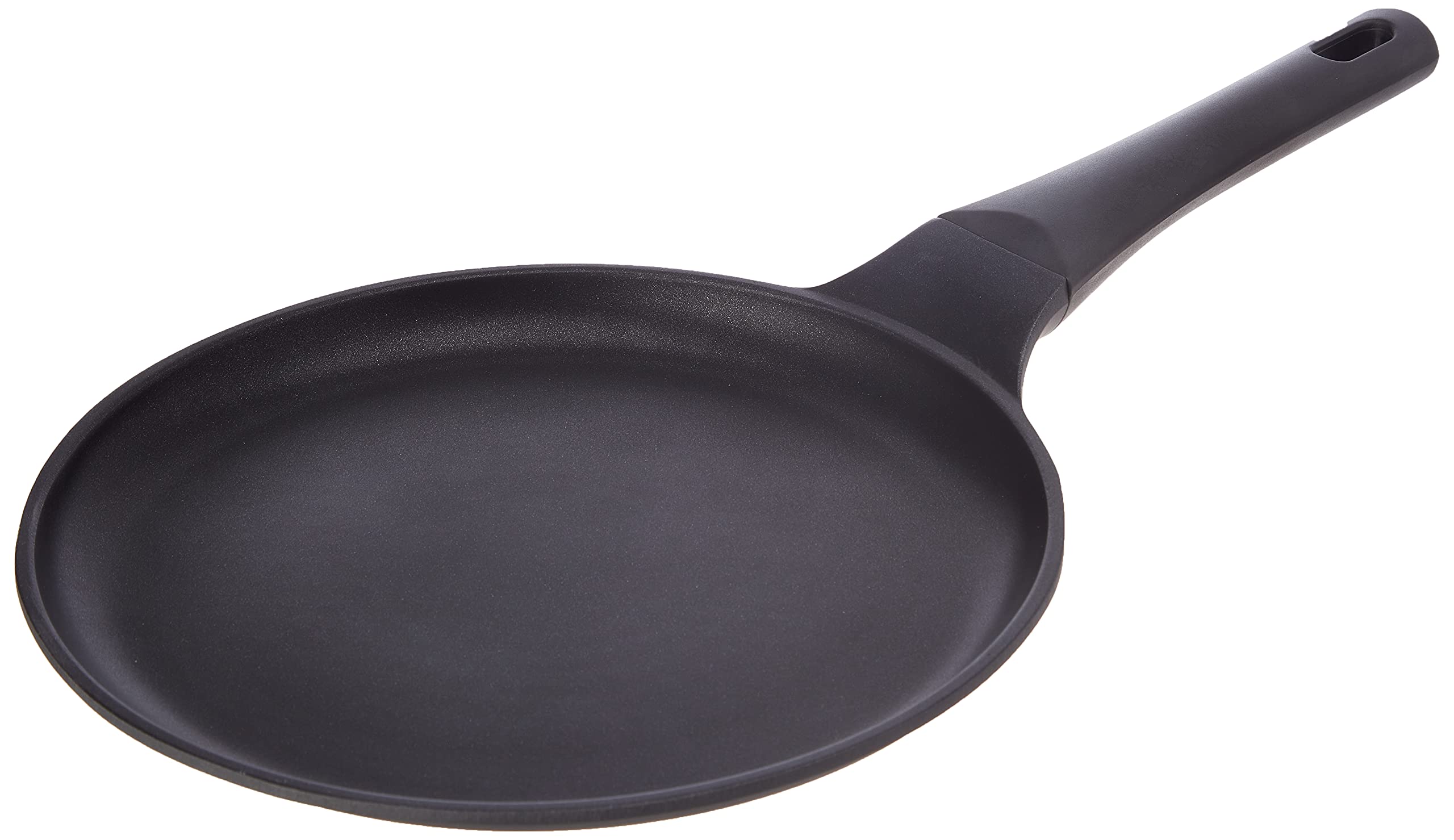 Zinel 4684 Die Cast Aluminium Non Stick Induction Base Crepe Pan - 24cm , Black