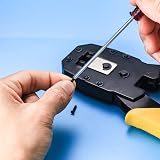 Xiaomoyu 360Pcs Laptop Screw Set with Driver 12 Sizes Chrome Black Carbon Steel view 7