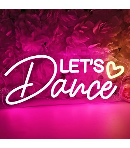 Amazon.com : 5 Cents A Dance Neon Sign - Large Size - 24