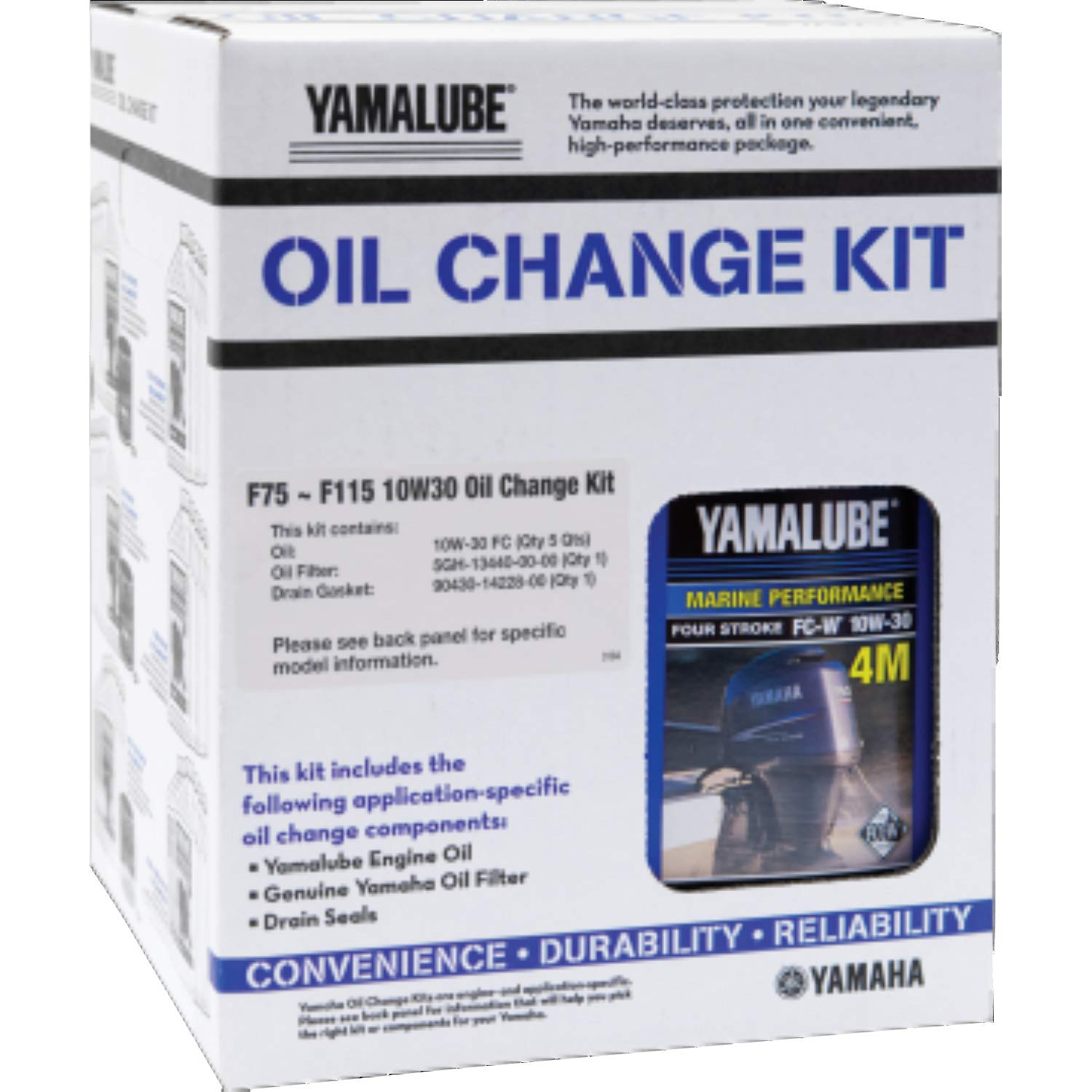 Amazon.com: Yamaha Yamalube LUB-MRNMD-KT-11 Outboard Oil Change Kit:  Automotive
