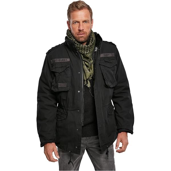 Amazon.com: Brandit M-65 Giant Jacket Charcoal Gray Size M