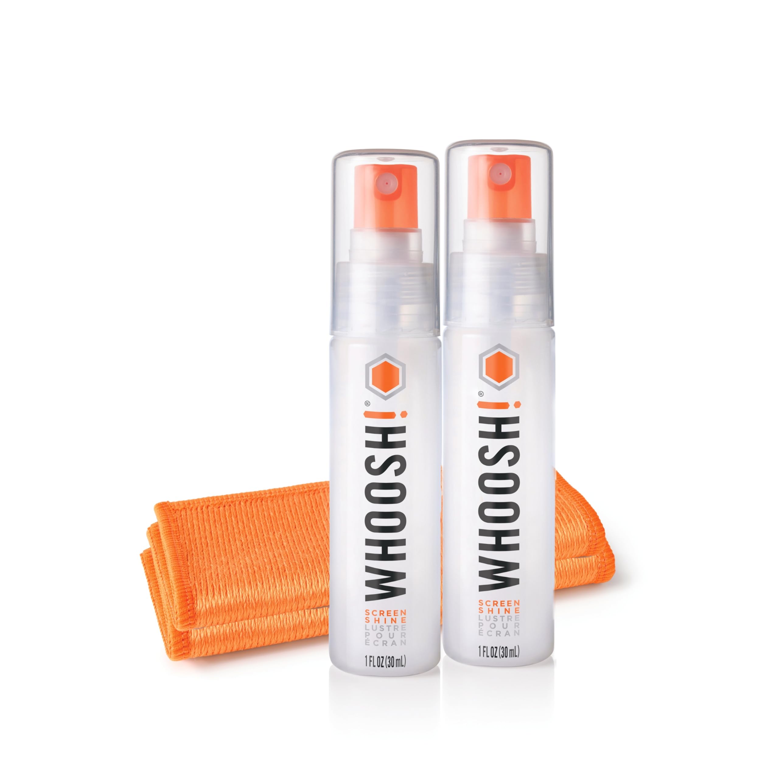 WHOOSH! Screen Cleaner Spray and Wipe [Set of