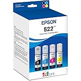 EPSON 502 EcoTank Ink Ultra-high Capacity Bottle Magenta Works with ET-2750, 2760, 2850, 3750, 3760, 3850, 4850, and Other Se