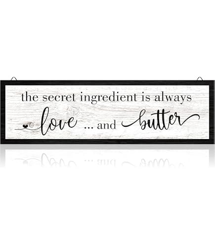The Secret Ingredient Is Always Love - 12\"x12\" Sign