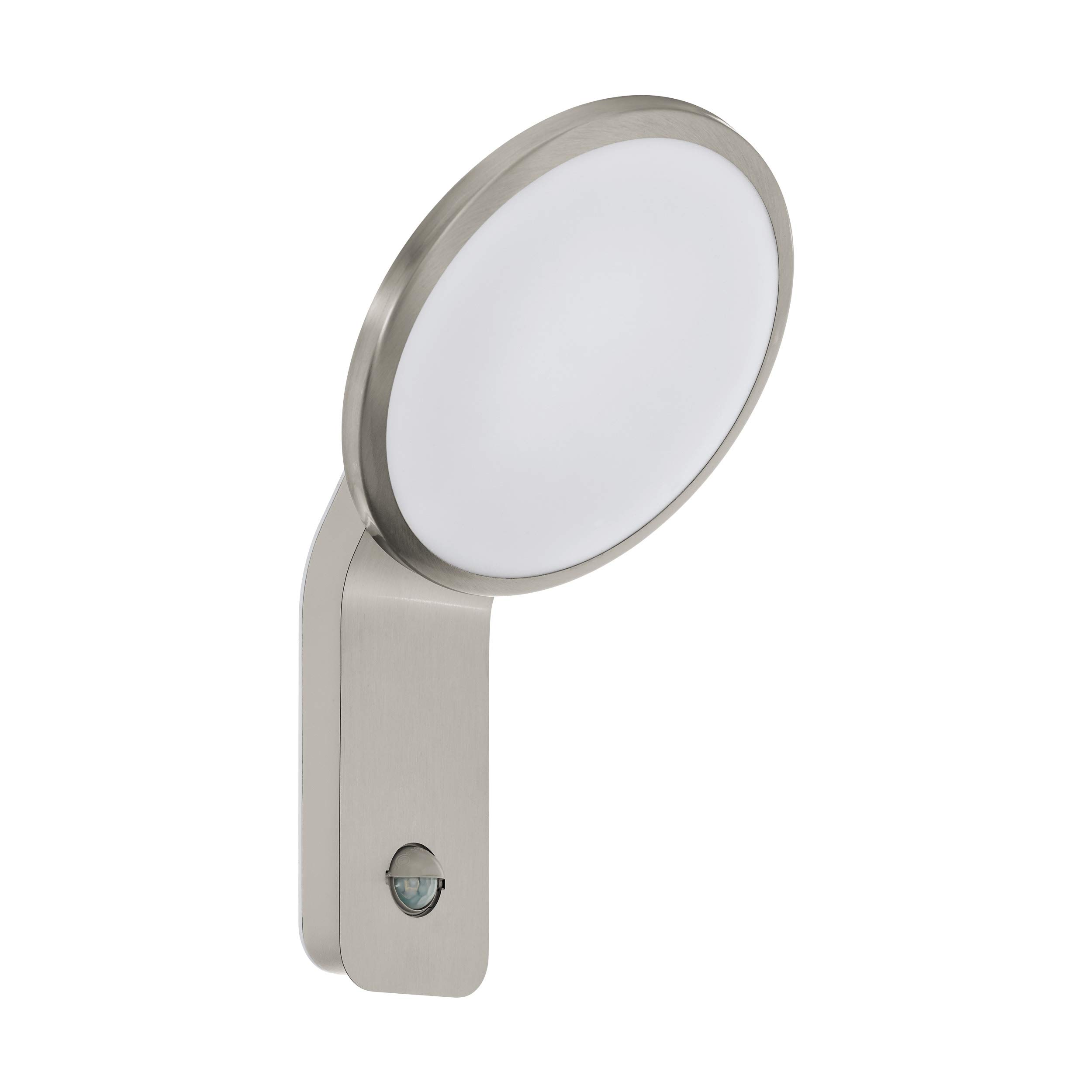 EGLO 98128 CICERONE Exterior Wall Light with Sensor in Stainless Steel