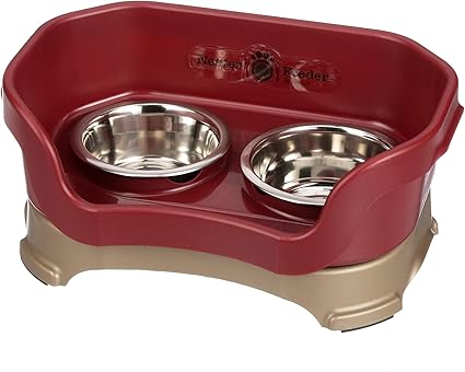 Amazon Com Neater Feeder Deluxe Small Dog Cranberry The Mess