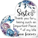 Soul Sister Gifts Sistas Gifts for Sister Friendship Gifts for Women Sister Gifts from Sister Acrylic Plaque Desk Birthday Gifts for Thanksgiving Christmas Gifts for Sister