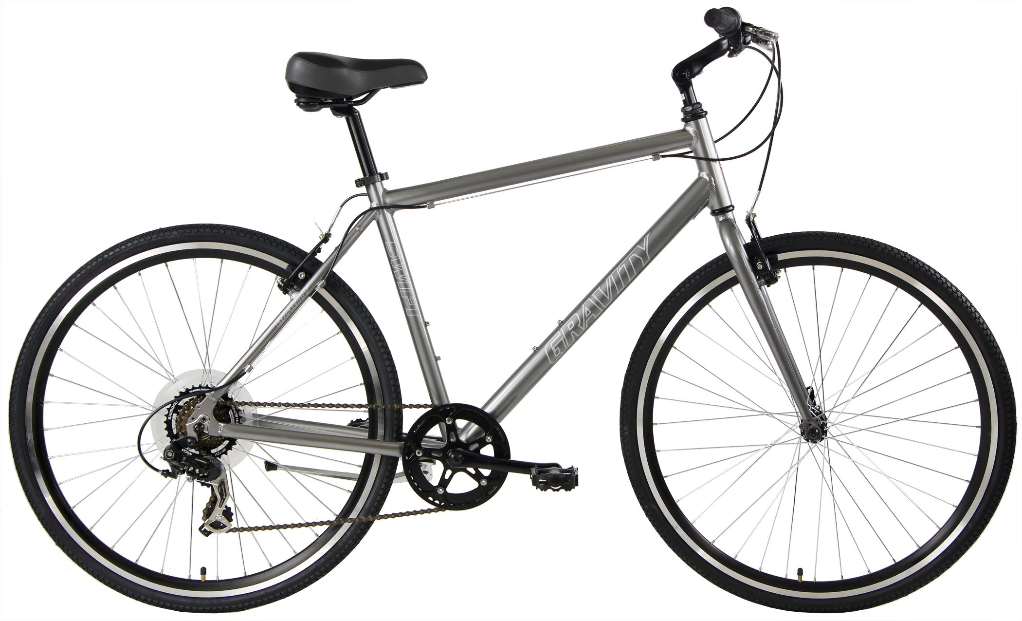 Gravity Swift X4 8 Speed Adventure Hybrid Flat Bar