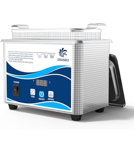 Amazon.com: VUA 3L Ultrasonic Cleaner with Digital Timer & Heater