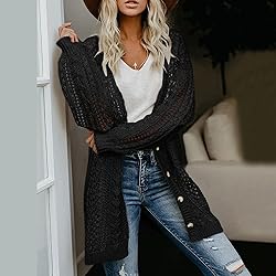 ADJHDFH Cute Sweaters For Women Button Down