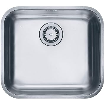 FRANKE 1220014586 GAX 40 Edelstahl Küchenspüle Unterbau Exzenter Abwaschbecken Spültisch