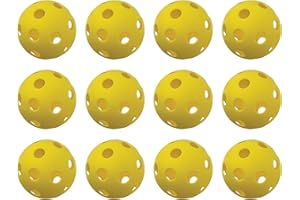 Champion Sports Hollow Plastic Assorted Color Softball Set