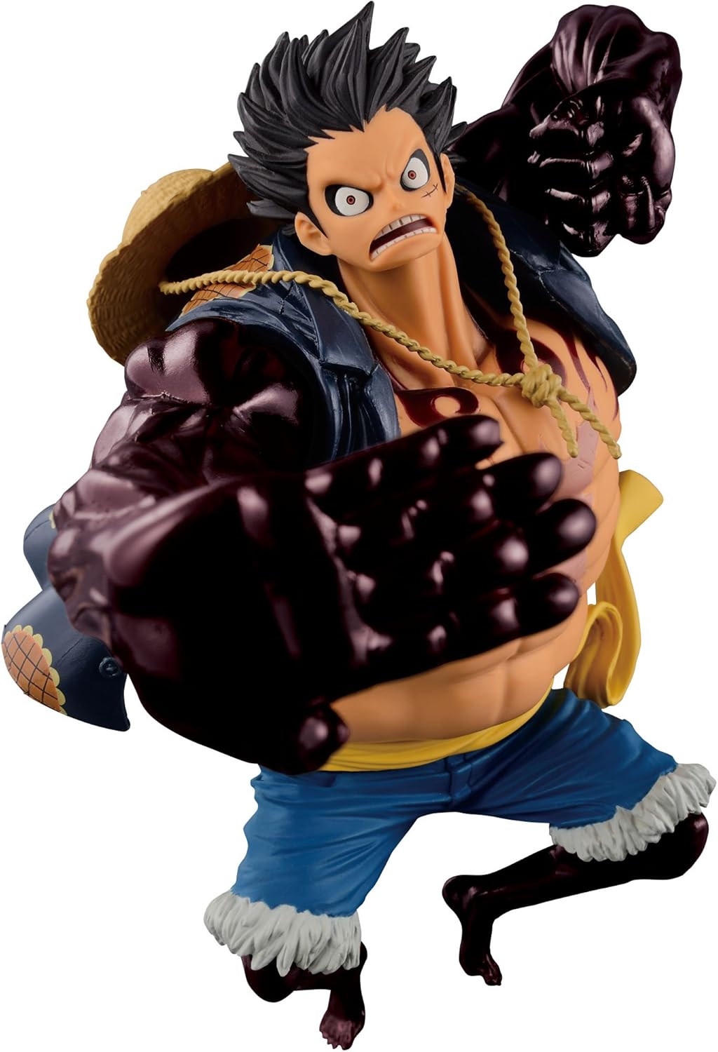 Amazon Com Banpresto One Piece 6 3 Inch Gear Fourth Luffy Figure Sculture Big Zoukeio Special Toys Games