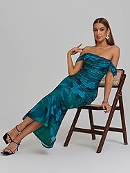 KUTUMAI Off The Shoulder Maxi Long Dress Corset