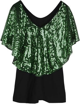 sequined blouses tops