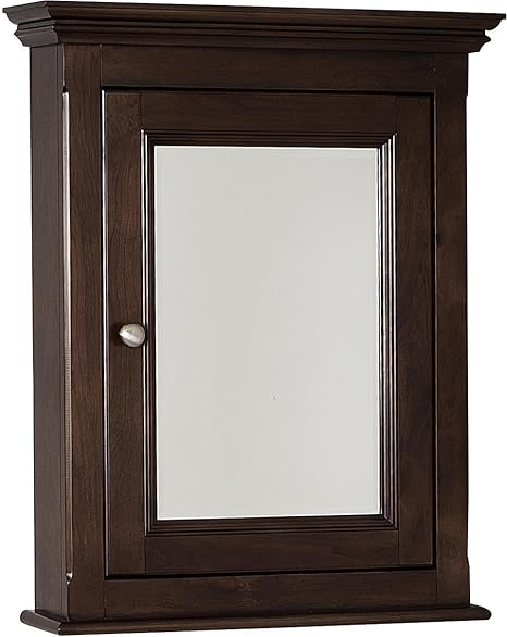 12 In W X 36 In H Modern Plywood Melamine Medicine Cabinet In