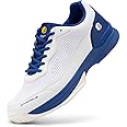 FitVille Wide Pickleball Shoes for Men Tennis Shoes Sneakers for All Court Racquetball Athletic Shoes for Racquet Sport | Arch Support & Wide Toe Box