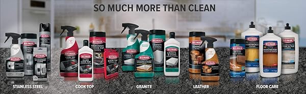 WEIMAN QUARTZ COUNTERTOP CLEANER AND POLISH – 24 OUNCE – CLEAN AND SHINE YOUR QUARTZ COUNTERTOPS ISLANDS AND STONE SURFACES WITH ULTRA VIOLET PROTECTION