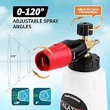 GALAXYER Snow Foam Cannon 1000ml Adjustable Nozzle 1000-3000 PSI 1/4" Quick view 2