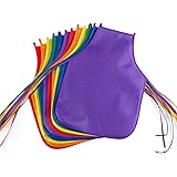 lyivssuy Children's Artists Fabric Aprons - Classroom,Kitchen, Community Event, Crafts & Art Painting Activity. Safe Clean 12