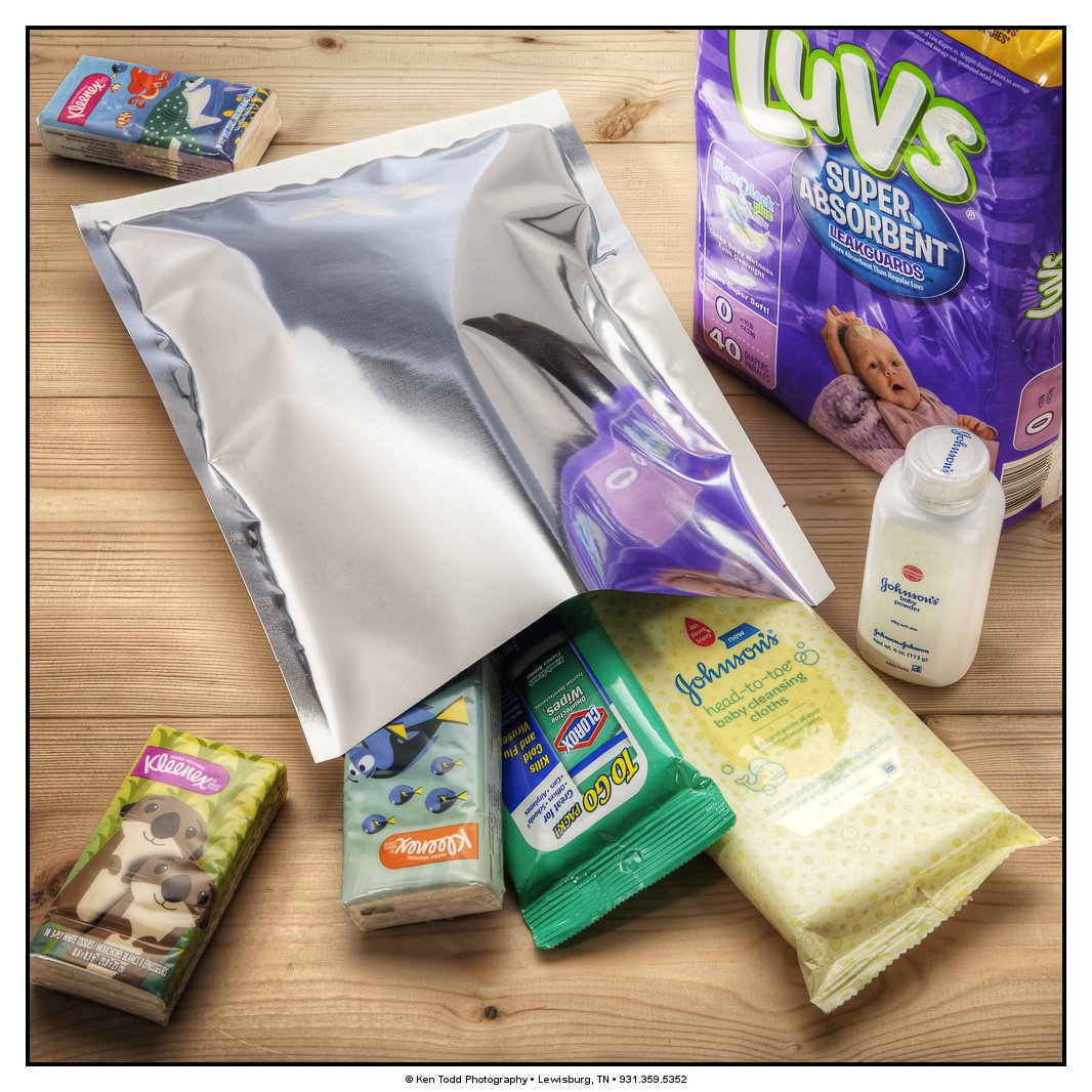 (50) 1Gallon Genuine Mylar Bag and (60) 300cc Oxygen Absorbers for