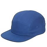 DongKing 5 Panels Baseball Cap Classic Flat Bill