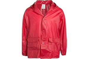 Lilly of New York Boys’ Raincoat - Waterproof Rain Jacket - Hooded Slicker Raincoat for Infants, Toddlers, Boys (12M-6)