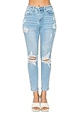 WAX JEAN Women's Butt I Love You Push Up High Rise