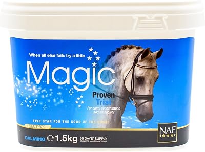 NAF Five Star Magic 1.5kg Calming Supplement for Horses Magnesium-Based