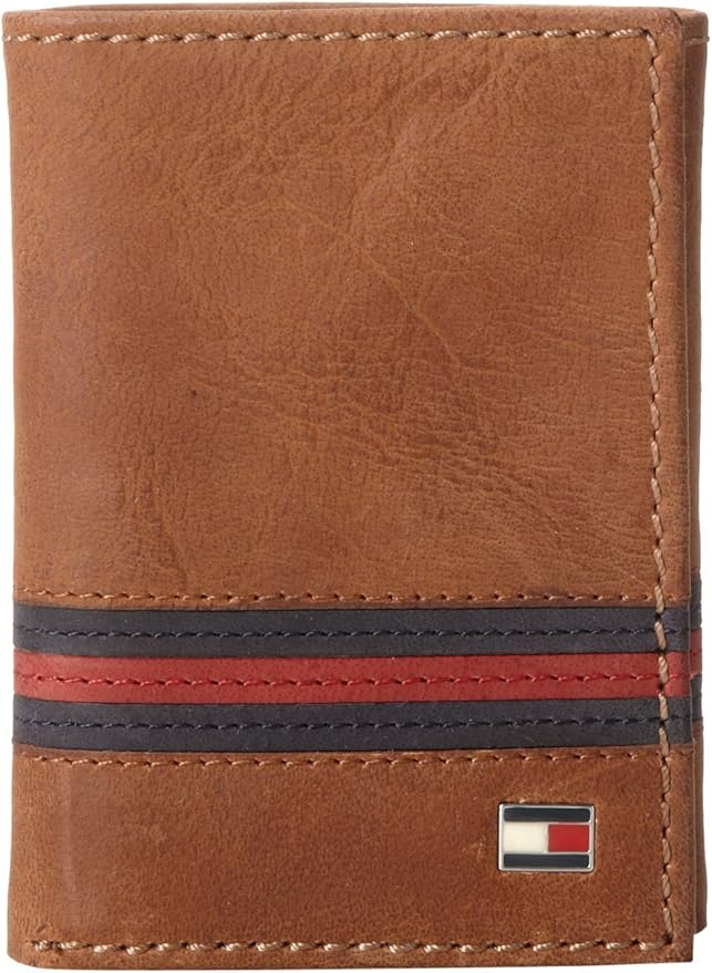Tommy Hilfiger Men's Trifold WalletSleek and Slim Includes Id Window
