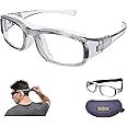 SooGree Sport Goggles Glasses Squash & Racquetball Goggles Basketball Glasses Adjustable Strap Resistant Impact