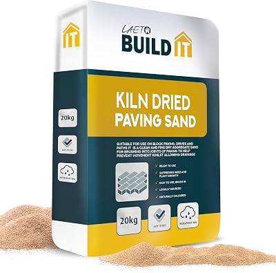 Laeto Kiln Dried Sand 20Kg for Block Paving Patio Joints