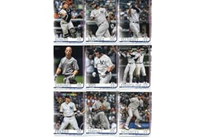 2019 Topps Complete (Series 1 & 2) Baseball New York Yankees Team Set of 30 Cards: Gleyber Torres(#7), The Yankees Win(#14), Chad Green(#25), Yankee Stadium(#47), Chance Adams(#98), Aroldis Chapman(#99), Miguel Andujar(#132), Aaron Judge(#150), Didi Gregorius(#215), Luis Severino(#221), Jonathan Loaisiga(#243), Aaron Hicks(#260), Always Sonny(#263), Sonny Gray(#285), Justus Sheffield(#306), Gary Sanchez(#353), Jacoby Ellsbury(#370), plus more