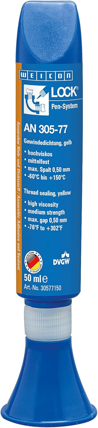 WEICONLOCK® AN 305-77 50 ml thread sealant, yellow