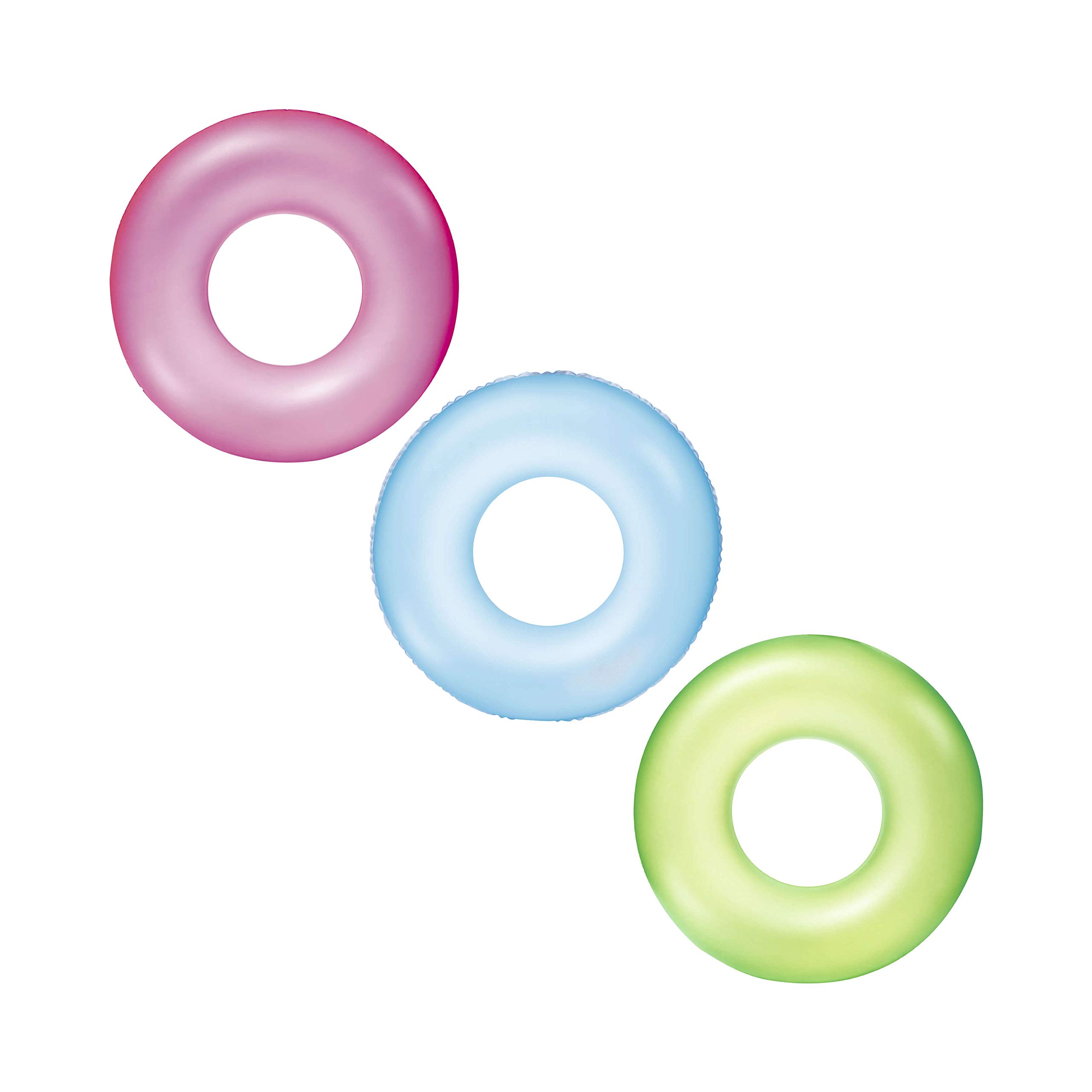Bestway Frosted Neon Swimming Ring — image 1
