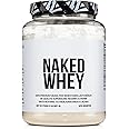 NAKED Whey 2LB 100% Grass Fed Whey Protein Powder - Only 1 Ingredient, Unflavored Whey Protein, Undenatured, Gluten Free, Soy