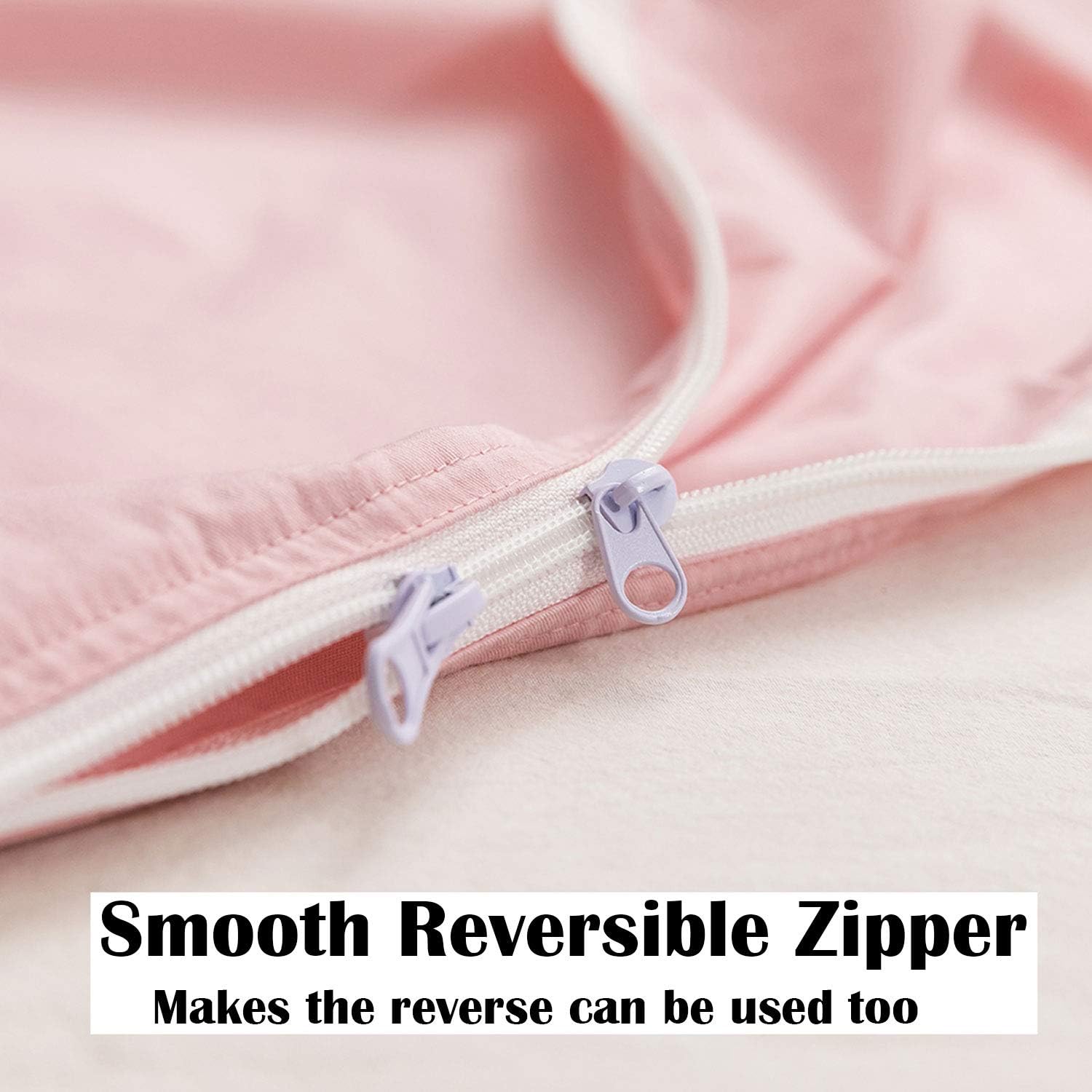 Cozysilk Sleeping Bag Liner with Zipper - Pure Cotton Sleep Sack Adult - Travel Sheet for Hotel & Backpacking, Pure Silk Sleep Mask Included : Sports & Outdoors