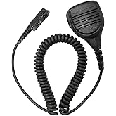 Amasu XPR3300 XPR3500e Remote Speaker Microphone Shoulder Mic for XPR3000 XPR3300e XPR3500 XPR3000e DP2000 DP2400 DEP XIR PMMN4075 PMMN4076 PMMN4071A
