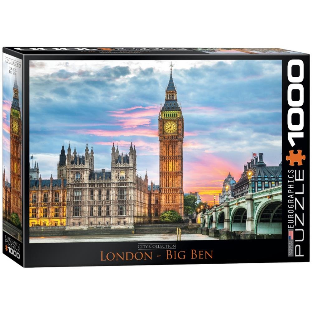 EuroGraphics 6000-0764 City Collection, London Puzzle - 1000 Pieces