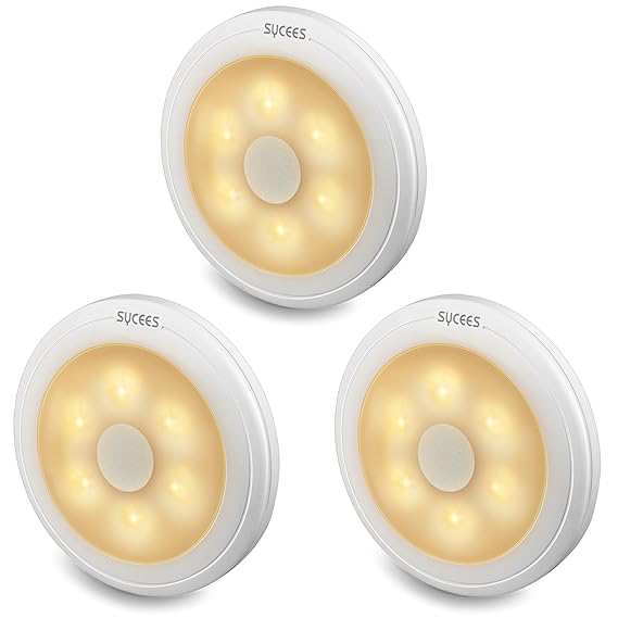SYCEES LED Touch Lampe Nachtlicht Schrankleuchte Wandleuchte Dimmbar / Batteriebetrieben / Selbstklebend Touch-Lichter / Stic