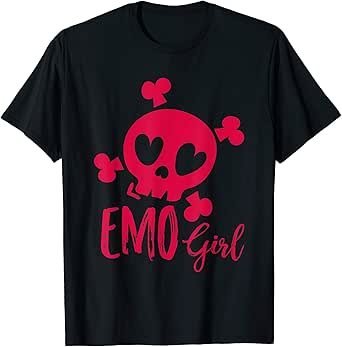 emo shirts girl