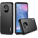 J&D Case Compatible for Moto Z3 Case, Moto Z3 Play Case, Heavy Duty Dual Layer Hybrid Shock Proof Protective Rugged Bumper Ca