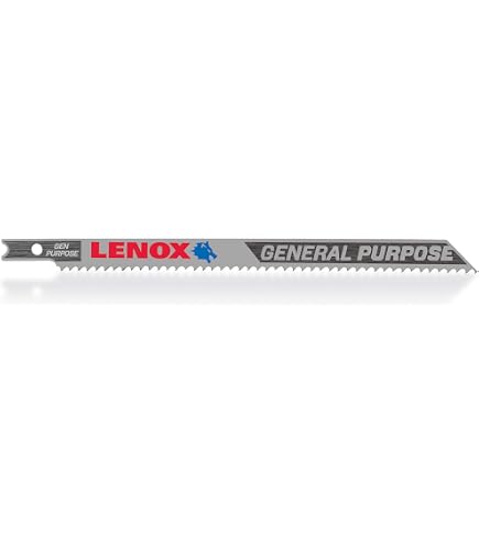 LENOX Tools 1991476 U-Shank General Purpose Jig Saw Blade, 5 1/4