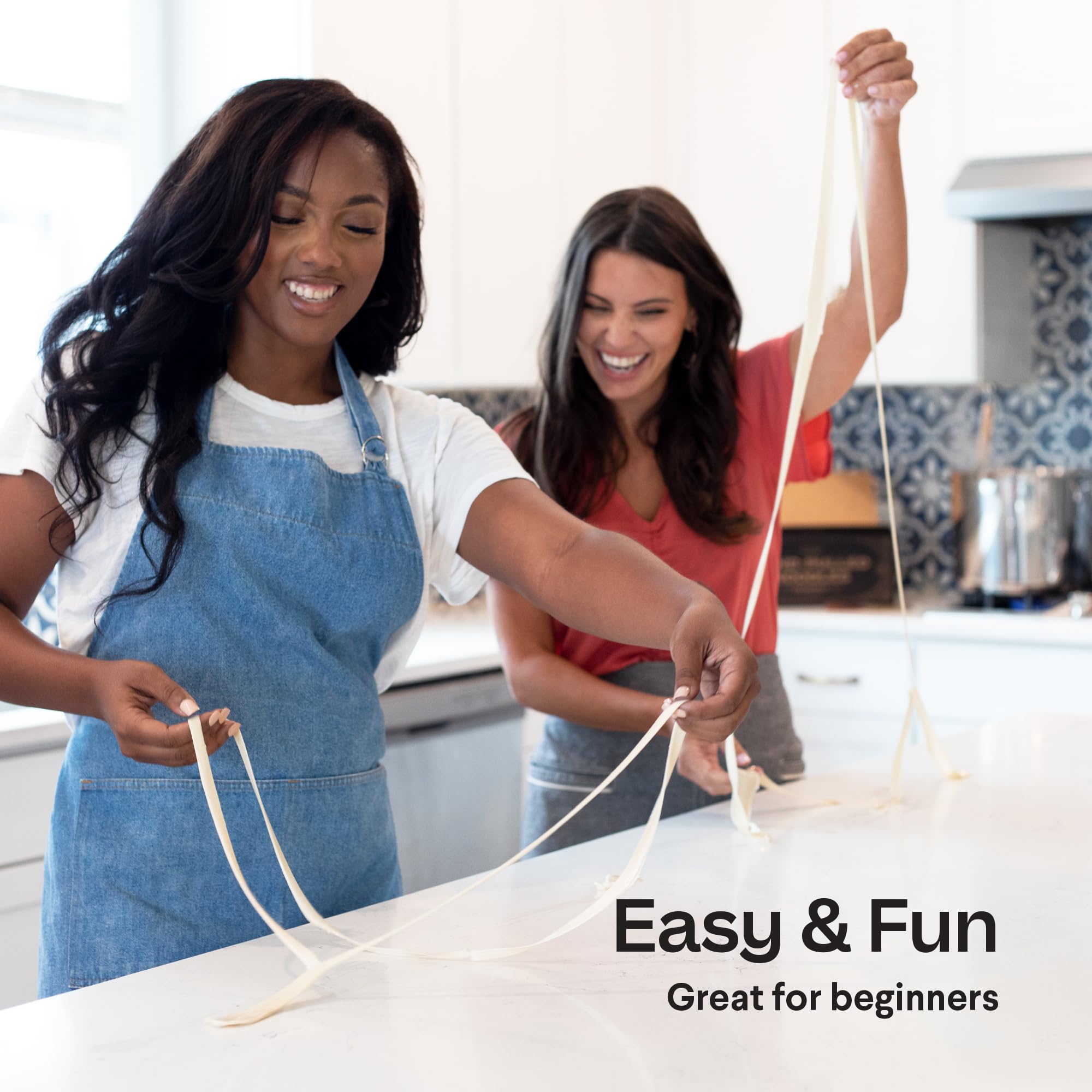 Noodle Basket Set – Stainless Steel Fine Mesh Strainer with Handle, Pasta Tool for Boiling, Asian Cooking Utensils – Ramen, Dumpling, and Hot Pot Ready